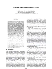 Preview of A Statutory Article Retrieval Dataset in French